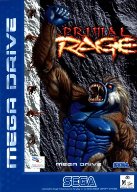 Primal Rage (USA, Europe) box cover front